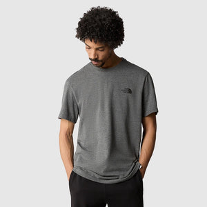North Face Simple Dome Grey T-Shirt - T-Shirt