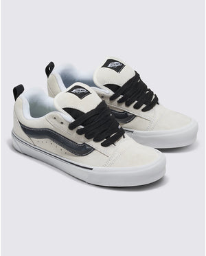 Vans Knu Skool Suede White/Black - Sneakers
