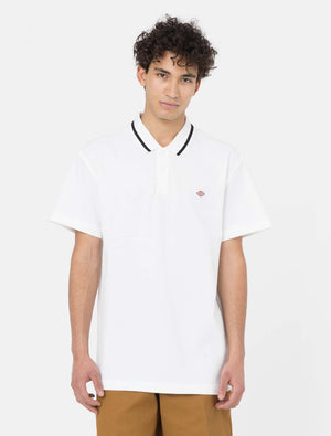 Polo Dickies Tallasee White - T-Shirt