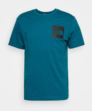 North Face Fine T-Shirt - Blue Coral - T-Shirt