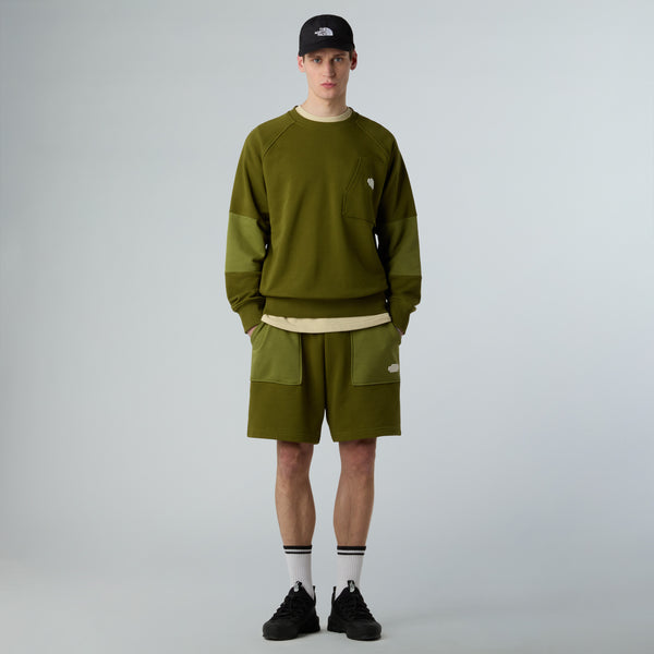 The North Face Terry Regular Shorts - Forest Olive