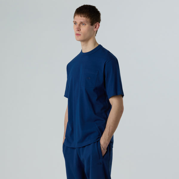 The North Face Dome Relaxed Pocket T-Shirt - Estate Blue