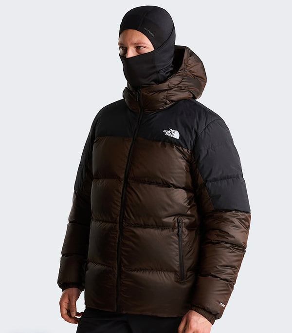 Diablo Down 2.0 Hooded Jacket -Dark Chestnut Black Heather-TNF Black