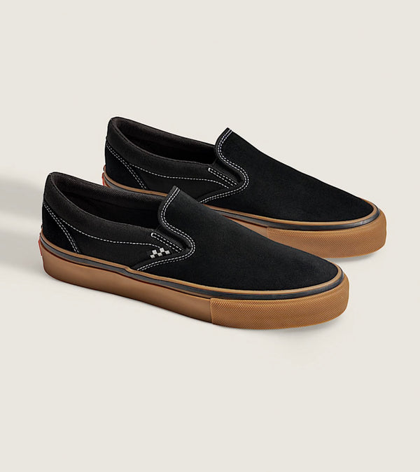 Vans Skate Slip-On Black/Gum/White