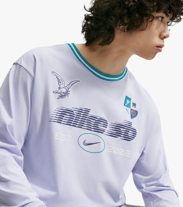 Nike SB Long-Sleeve Skate T-Shirt-Palest Purple