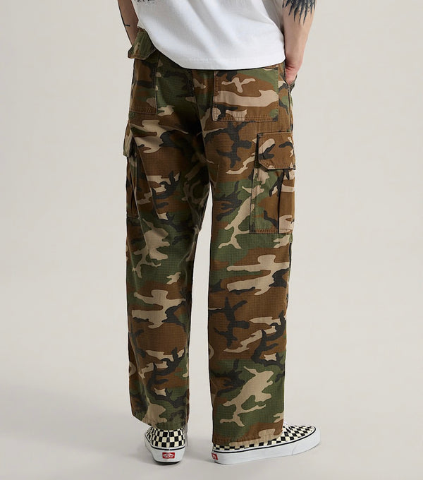 Vans-Para Baggy AOP Cargo Pant Aluminum Camo