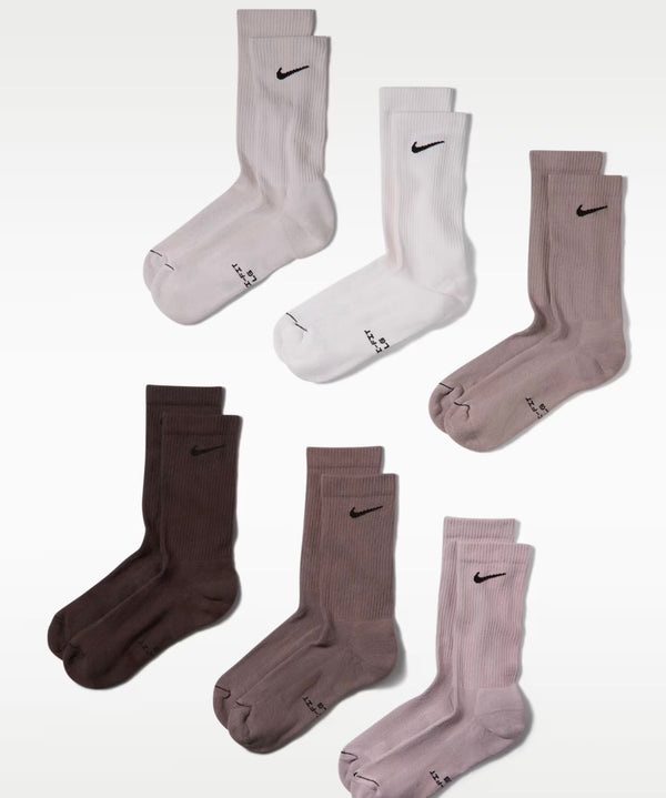 Nike Everyday Elevated Crew Socks (6 Pairs) -גרביים