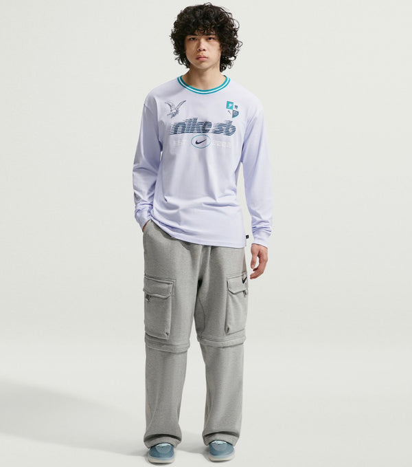 Nike SB Long-Sleeve Skate T-Shirt-Palest Purple
