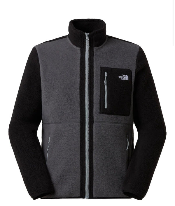The North Face Men's Yumiori Full Zip Fleece Jacket-Smoked Pearl/Tn