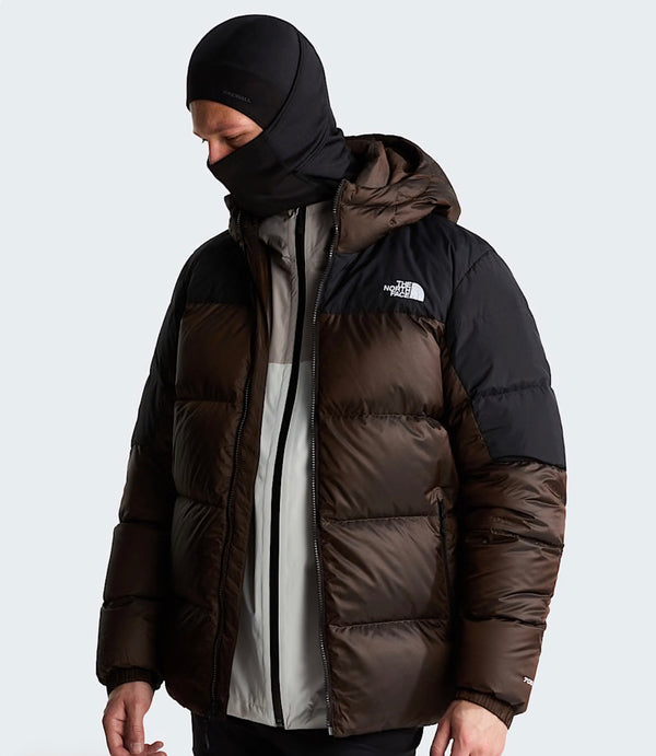 Diablo Down 2.0 Hooded Jacket -Dark Chestnut Black Heather-TNF Black