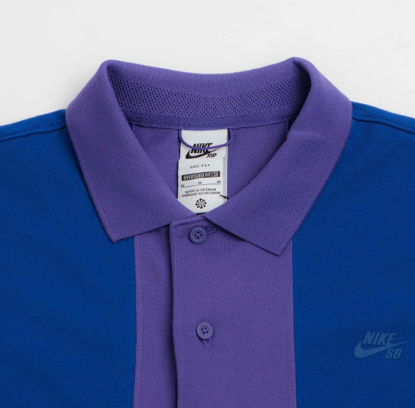 Nike SB Break Striped Polo Shirt