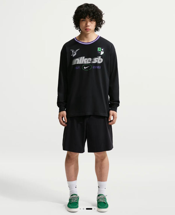 Nike SB Long-Sleeve Skate T-Shirt-Black