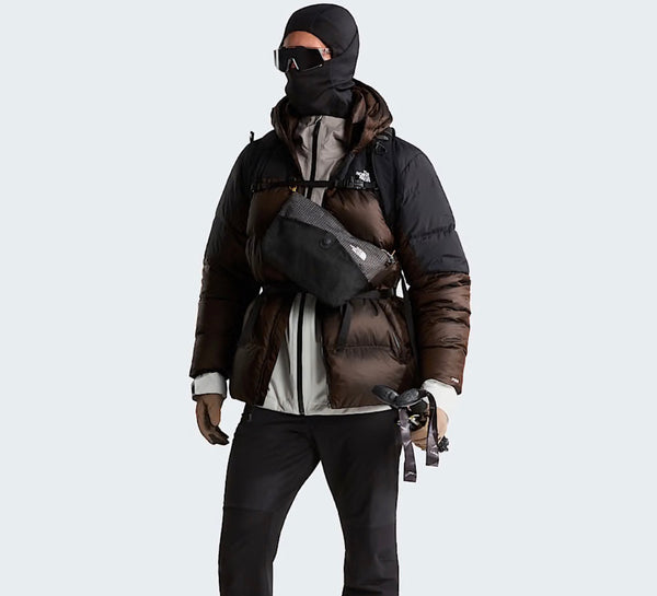Diablo Down 2.0 Hooded Jacket -Dark Chestnut Black Heather-TNF Black