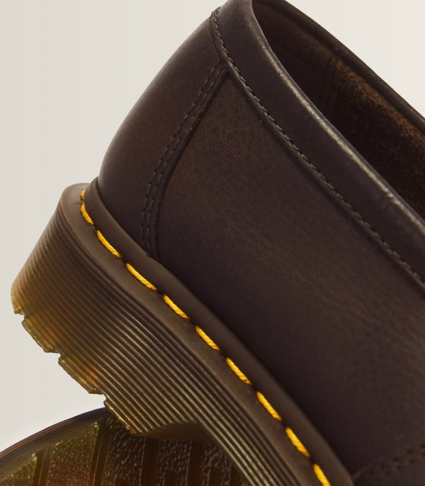 Dr Martens-ADRIAN YELLOW STITCH AMBASSADOR LEATHER LOAFERS