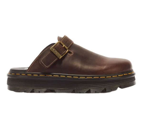 Dr. Martens ZebZag Mule Dark Brown כפכפי ד"ר מרטינס יוניסקס
