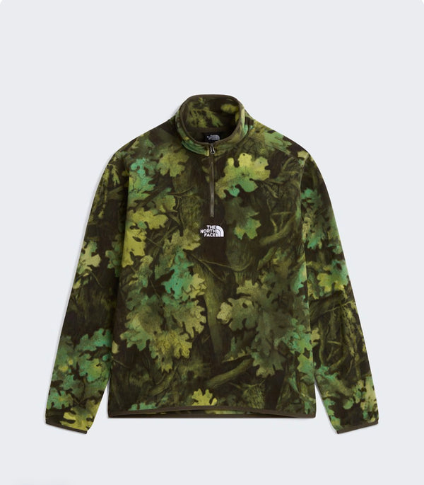 Men's Glacier Novelty Logo Printed 1/4 Zip Fleece