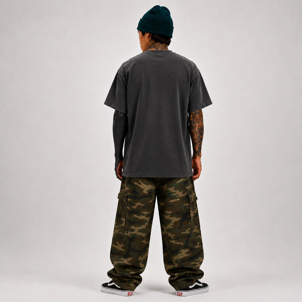 LIGHTWAVE Destroyed Bomb Tee - Pepper