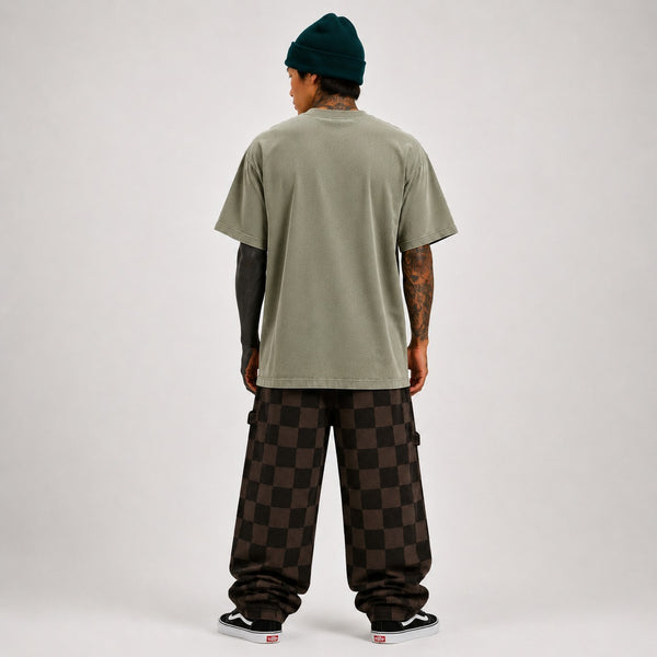 LIGHTWAVE Destroyed Bomb Tee - Sage