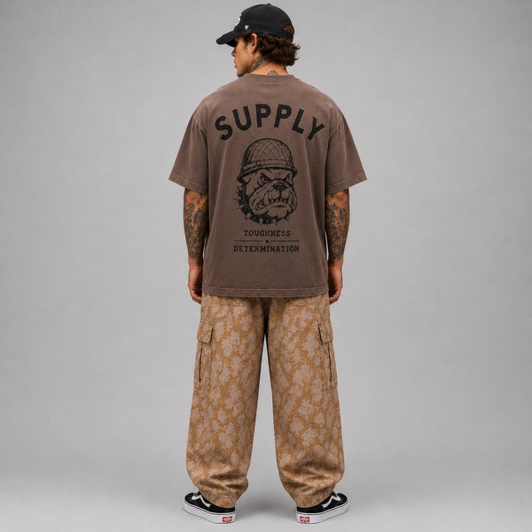 SUPPLY Bulldog Tee - Espresso