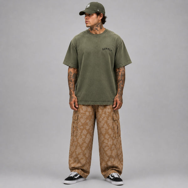 SUPPLY Bulldog Tee - Military Green