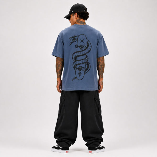 SUPPLY Cobra Tee - Vintage Blue