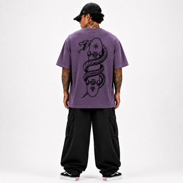 SUPPLY Cobra Tee - Vintage Purple