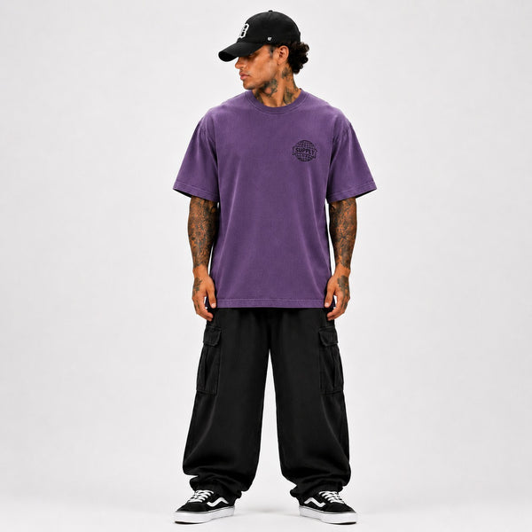 SUPPLY Cobra Tee - Vintage Purple