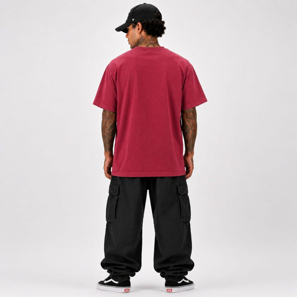 SUPPLY Gothic Logo Tee - Crimson