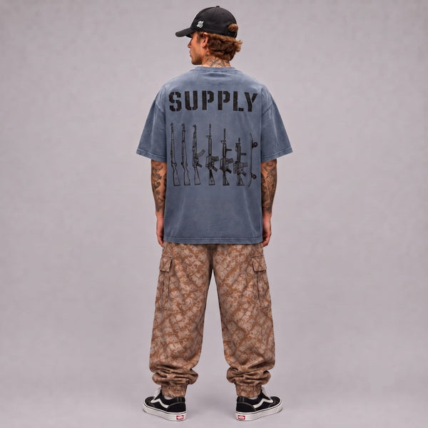 SUPPLY Rifle Evolution Tee – Vintage Blue