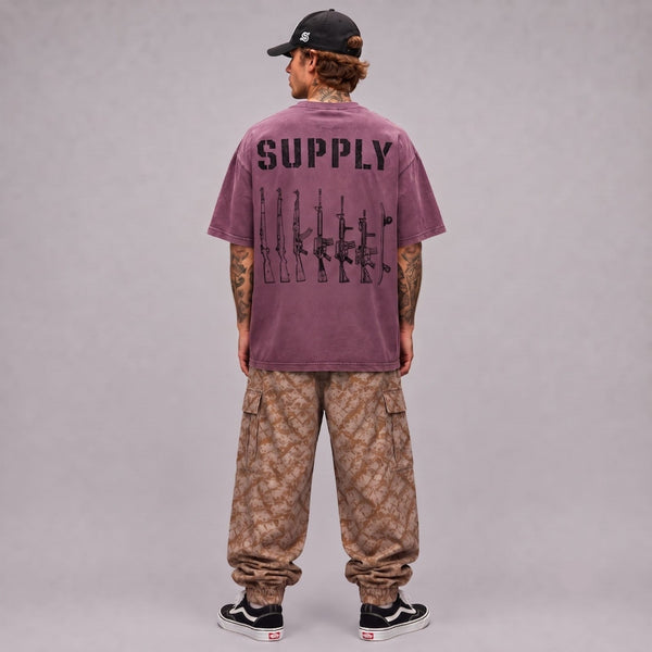 SUPPLY Rifle Evolution Tee – Vintage Purple