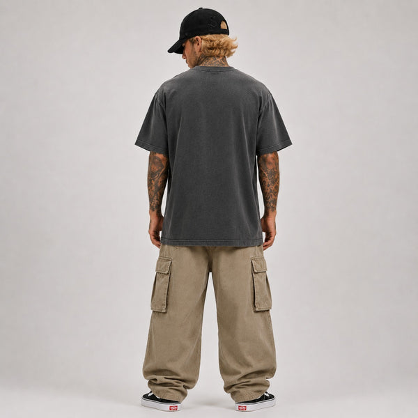 SUPPLY Stencil Logo Tee - Dark Grey