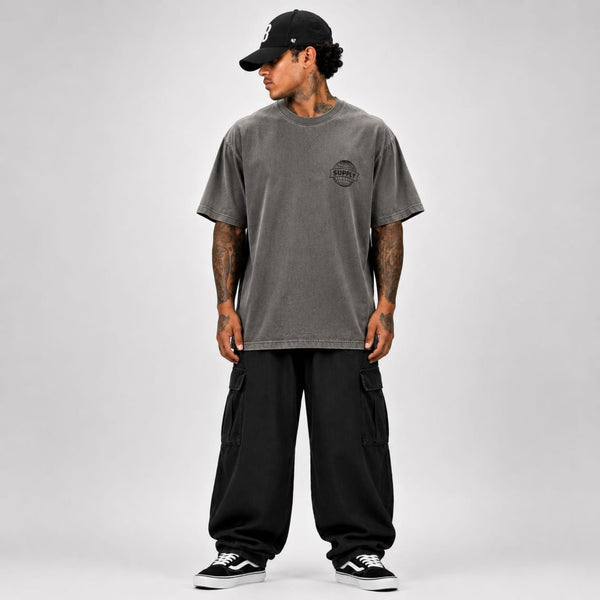 SUPPLY Worldwide Tee - Vintage Grey