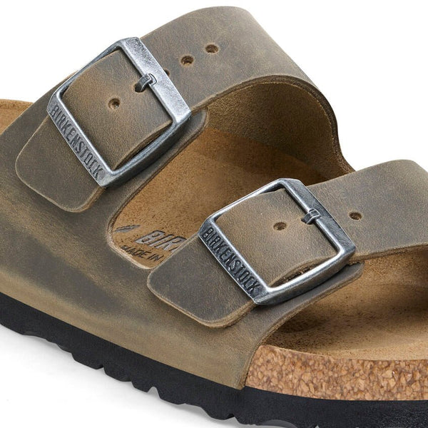 Birkenstock Arizona BS Faded Khaki בירקנשטוק כפכפי גברים - Flip Flop