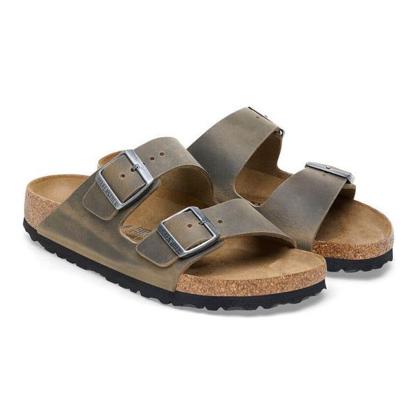 Birkenstock Arizona BS Faded Khaki בירקנשטוק כפכפי גברים - Flip Flop