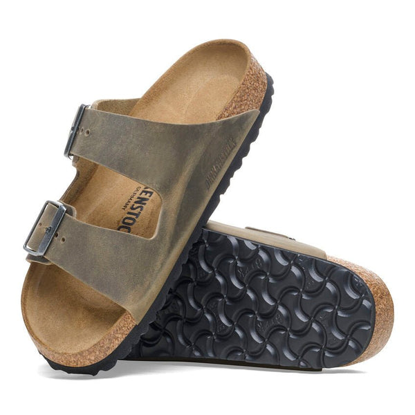 Birkenstock Arizona BS Faded Khaki בירקנשטוק כפכפי גברים - Flip Flop