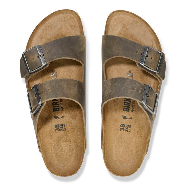 Birkenstock Arizona BS Faded Khaki בירקנשטוק כפכפי גברים - Flip Flop
