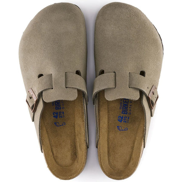 Birkenstock Boston BS Taupe - כפכפי נשים - Flip Flop