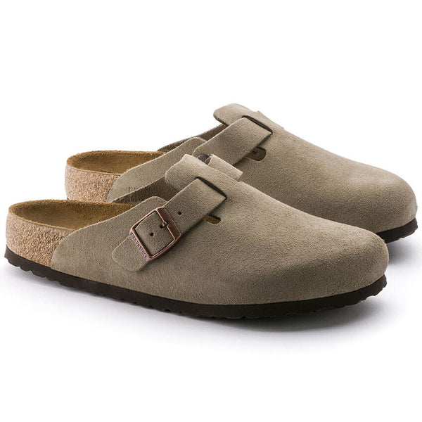 Birkenstock Boston BS Taupe - כפכפי נשים - Flip Flop