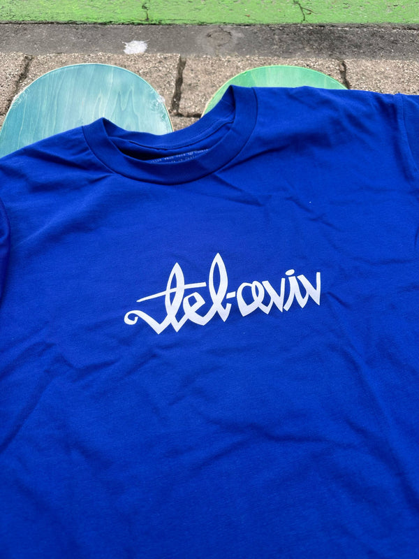 Chocolate Tel - Aviv T-Shirt - Blue - T-Shirt