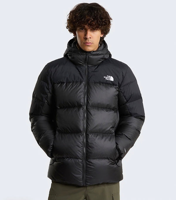 Diablo Down 2.0 Hooded Jacket -TNF Black Heather-TNF Black-Recycled Down - Coat