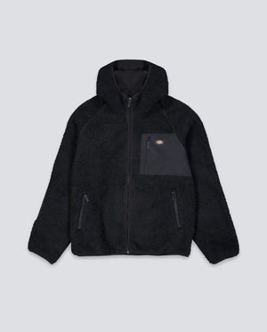 Dickies Black Central High Pile Hoodie - Hoodie
