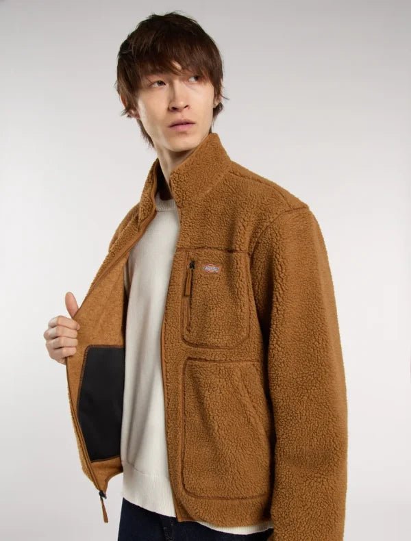 Dickies Brown Duck Mount Hope Fleece - Hoodie