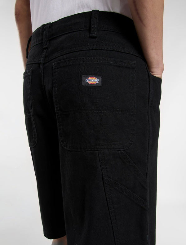 Dickies Duck Canvas Shorts - Stone Washed Black - Pants