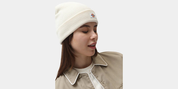 Dickies Gibsland Beanie - Cream - Hat