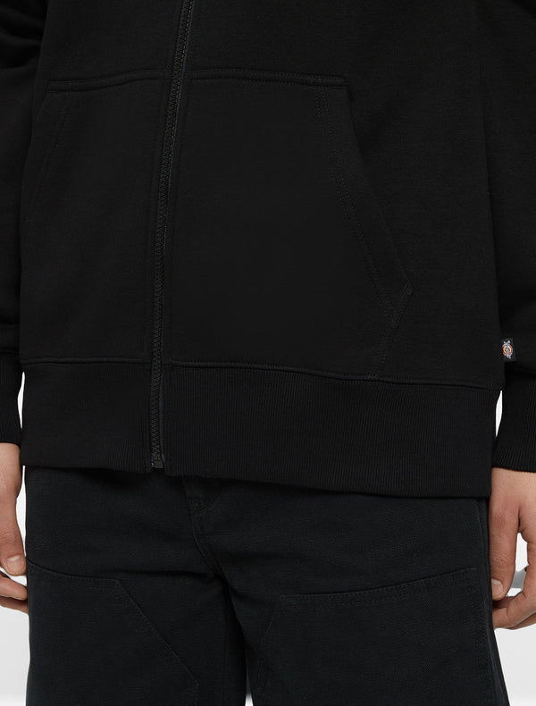 Dickies Men's Summerdale Full - Zip Hoodie Black - Hoodie