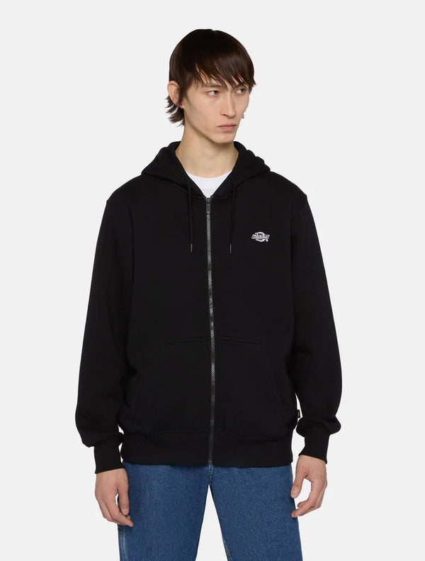 Dickies Men's Summerdale Full - Zip Hoodie Black - Hoodie