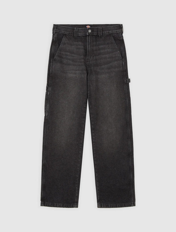 Dickies - Stevensville Carpenter Pants Black Washed - Pants