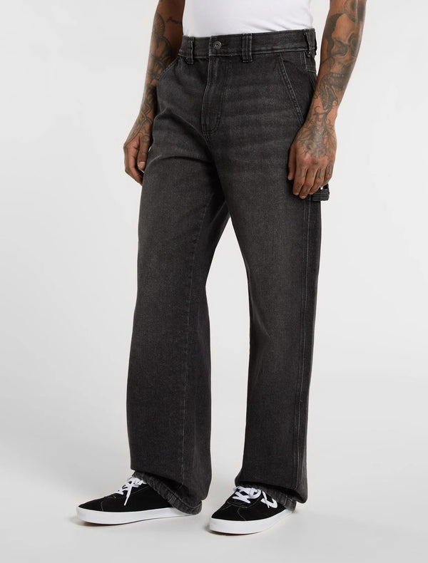 Dickies - Stevensville Carpenter Pants Black Washed - Pants