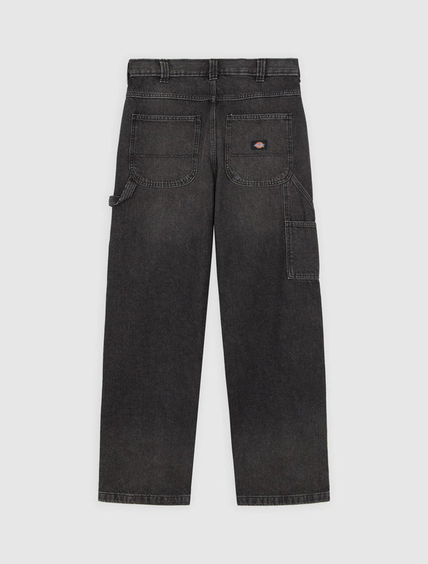 Dickies - Stevensville Carpenter Pants Black Washed - Pants