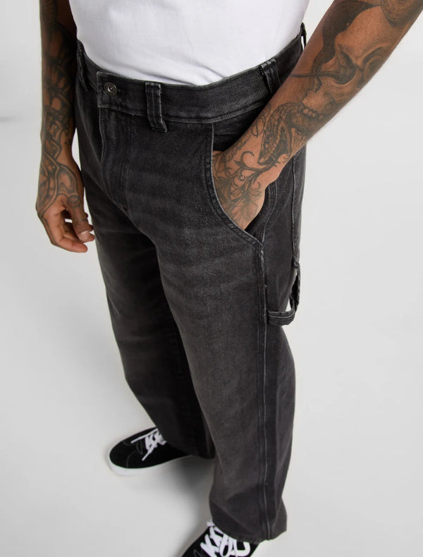Dickies - Stevensville Carpenter Pants Black Washed - Pants